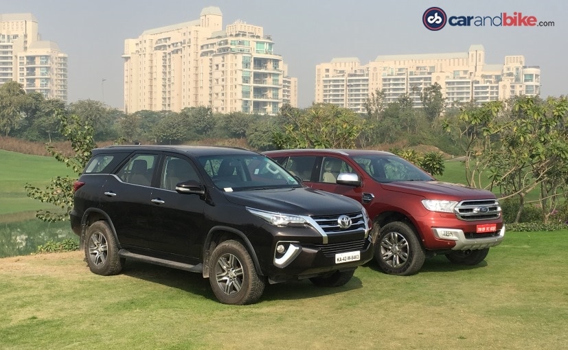 ford endeavour vs toyota fortuner