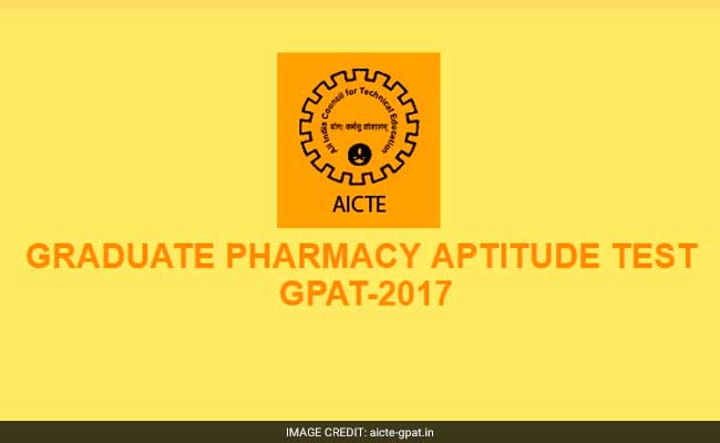 Graduate Pharmacy Aptitude Test (GPAT 2017) Admit Cards Will Be Released Soon; Check The Details Here