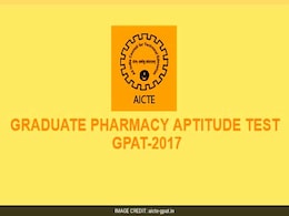 ग्रेजुएट फार्मेसी एप्टीट्यूड टेस्ट (GPAT 2017) के एडमिट कार्ड जारी ग्रेजुएट फार्मेसी एप्टीट्यूड टेस्ट (GPAT 2017) के एडमिट कार्ड जारी
