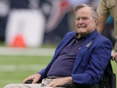 George HW Bush Hospitalized Days After Wife's Death: Office