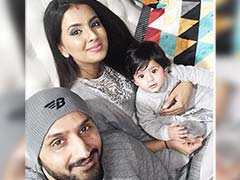 Harbhajan Singh, Geeta Basra Celebrate Daughter's First Lohri