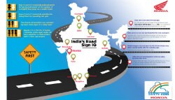 Honda Motorcycle And Scooter India Carry Out Road Sign IQ Survey