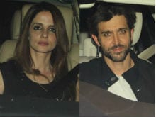 Hrithik Roshan, Sussanne Khan Spotted At His Sister's Party. Before That, <i>Kaabil</i> Screening