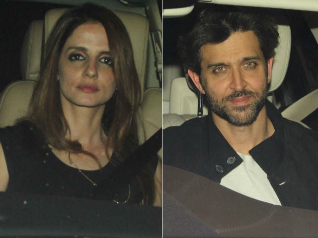 Hrithik Roshan, Sussanne Khan Spotted At His Sister's Party. Before That, Kaabil Screening