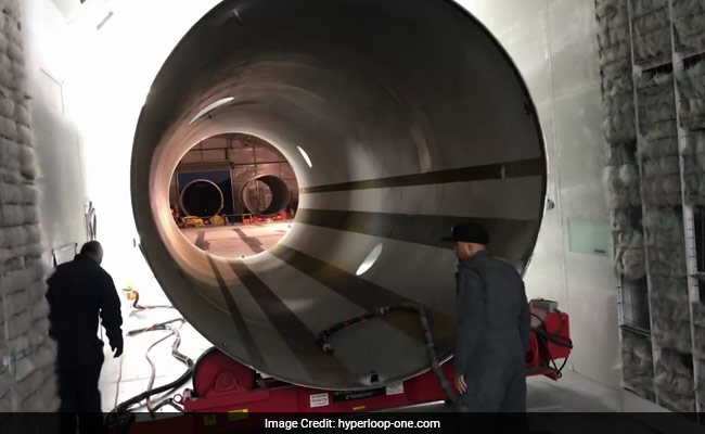 Hyperloop One Passenger Pod Hits 310 kmph