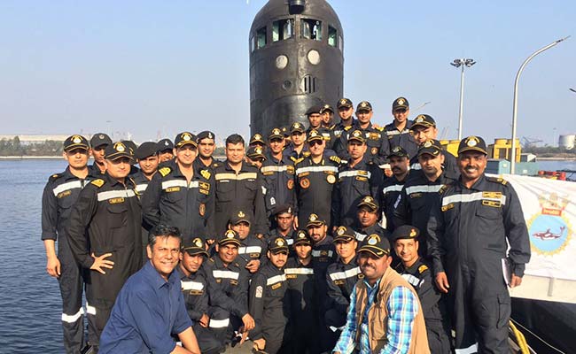 एक्सक्लूसिव : 'टॉप सीक्रेट' मिशन की तैयारियों में जुटी भारतीय नौसेना की पनडुब्बी पर NDTV