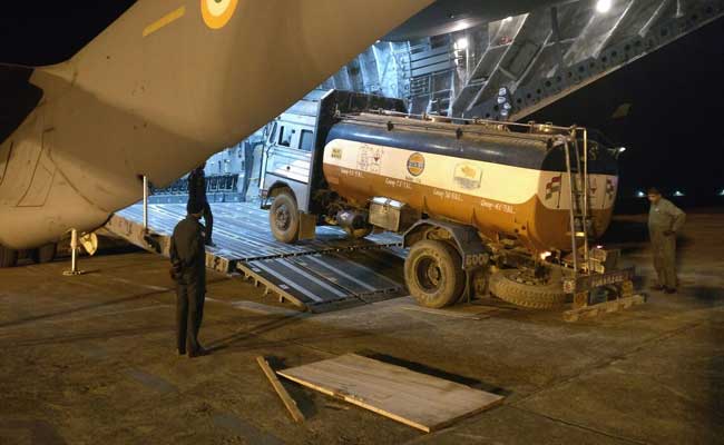 Indian Air Force To The Rescue, Airlifts Fuel Tankers To Crippled Manipur
