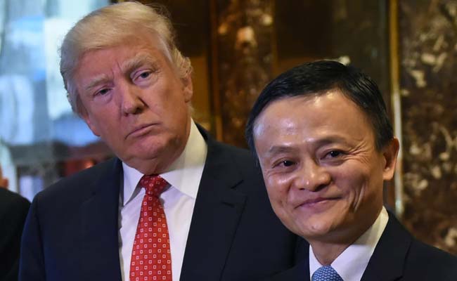 Alibaba's Jack Ma Meets With Donald Trump In Pledge For New Jobs