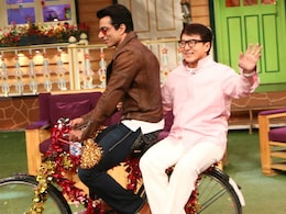 <I>Kung Fu Yoga</i>: Jackie Chan, Sonu Sood Cycle Around On The Sets Of Kapil Sharma's Show <I>Kung Fu Yoga</i>: Jackie Chan, Sonu Sood Cycle Around On The Sets Of Kapil Sharma's Show