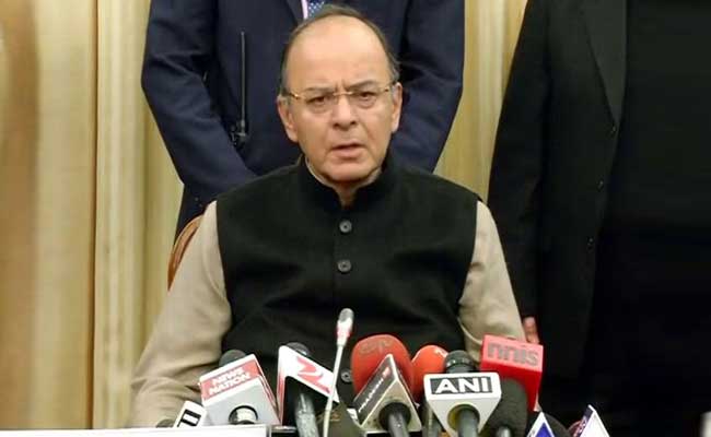 Finance Minister Arun Jaitley Addresses The Media On GST: Highlights