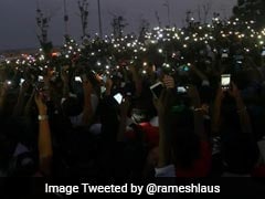 Over 3,000 Protest At Chennai's Marina Beach Supporting Jallikattu