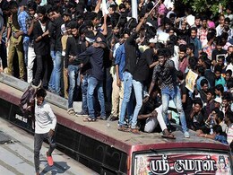 Tamil-Americans Join Ongoing Protest Against Jallikattu Ban In US Tamil-Americans Join Ongoing Protest Against Jallikattu Ban In US