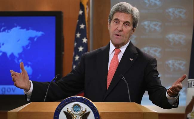 US Worked To Ensure Fair Paris Mideast Statement: John Kerry