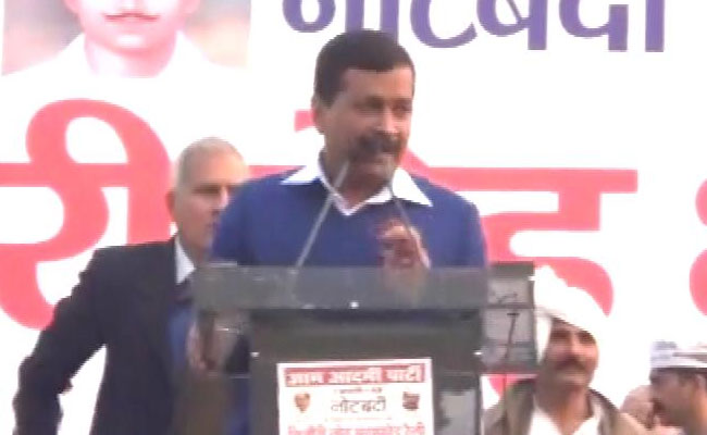 Shoe Thrown At Arvind Kejriwal At A Rally In Haryana's Rohtak