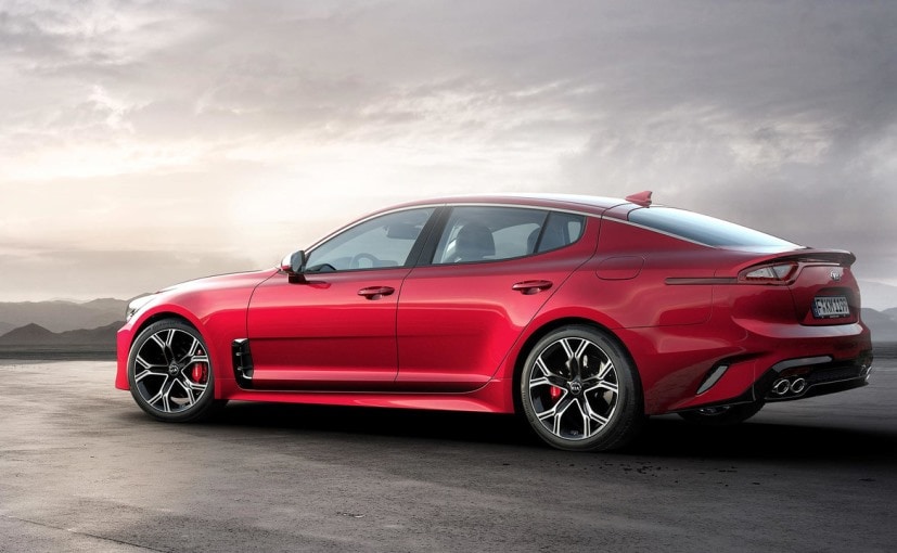 kia stinger side profile