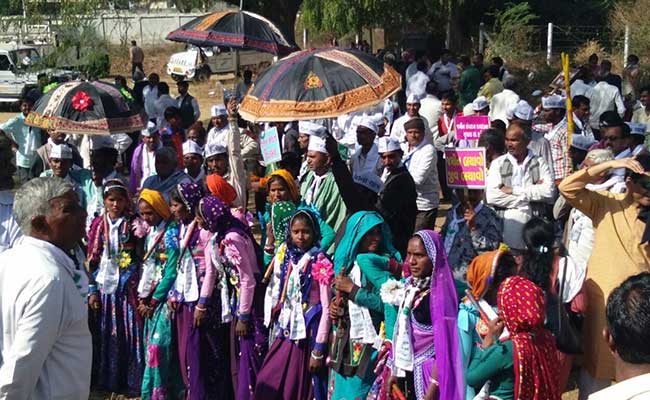 kisaan vedana yatra gujarat