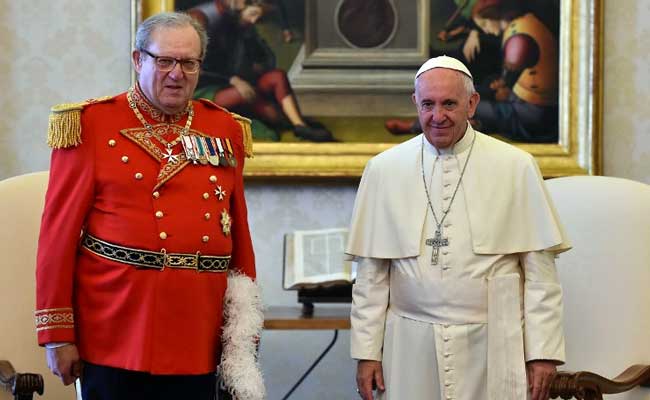 Knights Of Malta Head Resigns Amid Spat With Pope Francis