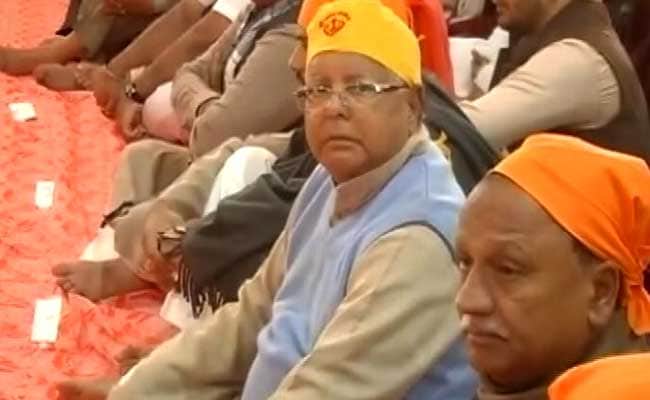 Lalu Yadav Didn't Mind, Why Stir Trouble: Nitish Kumar On Seating Row