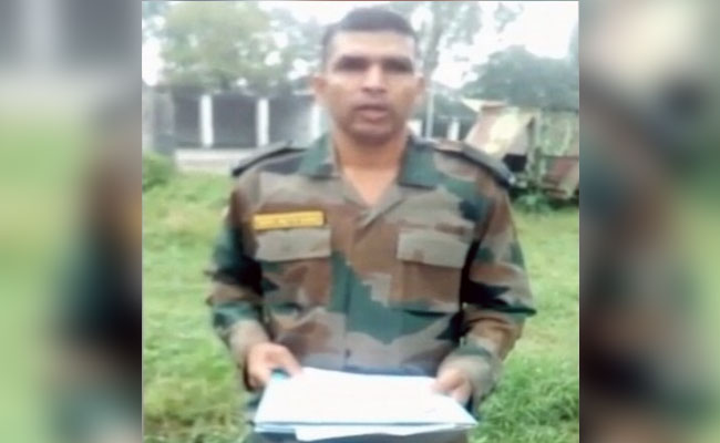 Army Orders Psych Evaluation Of Jawan Who Alleged Harassment In Video