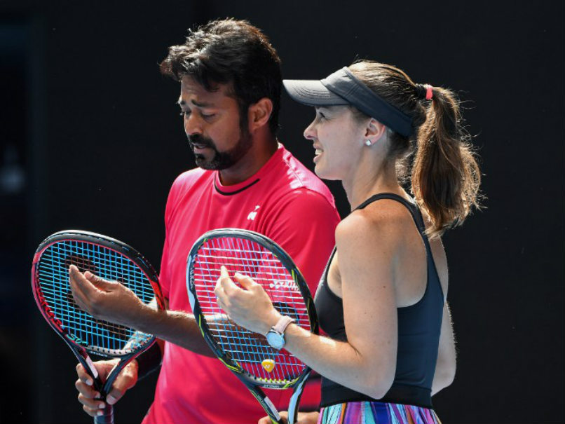 Australian Open: Leander Paes-Martina Hingis March Into Mixed Doubles Quarters