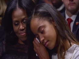 Barack Obama Farewell Speech: Malia Moved To Tears With Father's Emotional Tribute Barack Obama Farewell Speech: Malia Moved To Tears With Father's Emotional Tribute