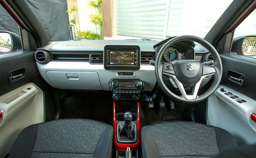 maruti suzuki ignis dashboard