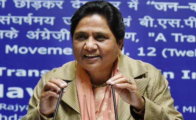 Happy That Dalit Will Be The Next President Of India: Mayawati