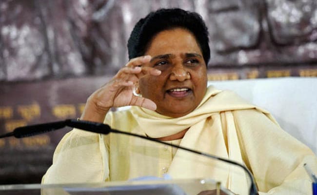 BJP Leader Asks Election Commission To Bar Mayawati's Party From Polls