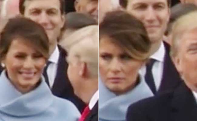 People Can't Get Over Melania Trump's Expression In Viral Inauguration Clip