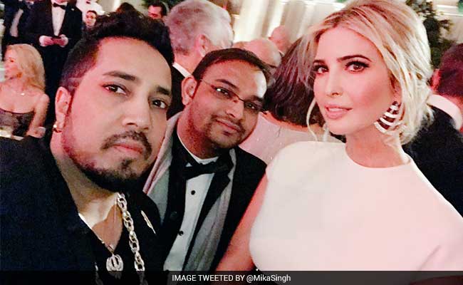 Singer Mika Singh Attends Donald Trump's Pre-Inauguration Dinner
