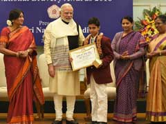 Prime Minister Narendra Modi Presents National Bravery Awards To 25 Children