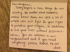 Muslim Family Gets Heartwarming Letter Post Donald Trump's Inauguration
