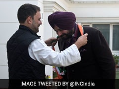 Ahead Of Punjab Elections, Navjot Singh Sidhu Joins Congress, Meets Rahul Gandhi