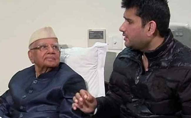 Congress's Narayan Dutt Tiwari Has Not Joined BJP, His Son Has, Party Clarifies