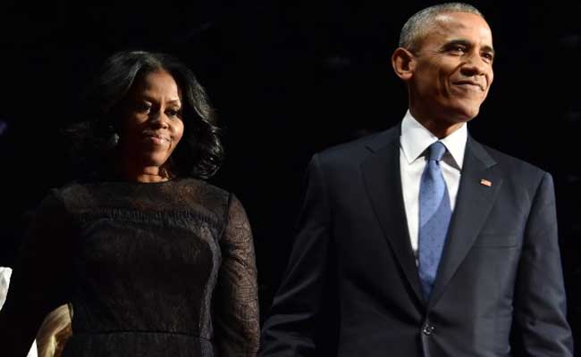 "Disgusting Behaviour": Trump Slammed For Video Of Obamas Depicted As Apes