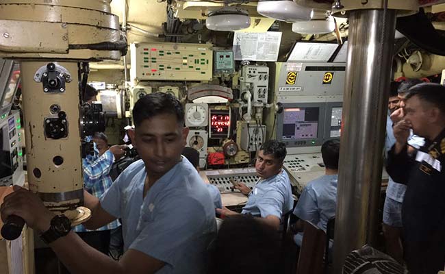 inside submarine