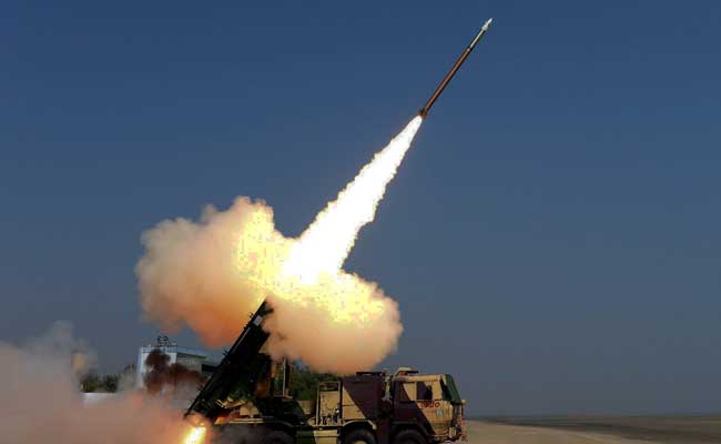 Guided Pinaka Rocket Successfully Test Fired From Odisha's Chandipur