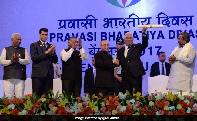 Portugese PM Gets Pravasi Bharatiya Award, NRIs From US Win At Least 6