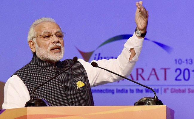 At Vibrant Gujarat Summit, PM Narendra Modi Speaks Of A Digitised India