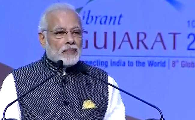 India Now 6th Largest Manufacturing Country In World: PM Modi At Gujarat Summit