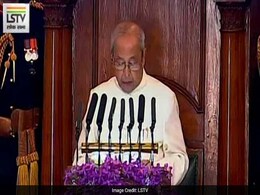 Budget Session 2017: President Pranab Mukherjee's Speech At Parliament Budget Session 2017: President Pranab Mukherjee's Speech At Parliament