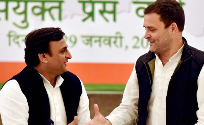 पीएम मोदी के 'स्कैम' के जवाब में राहुल और अखिलेश का 'स्कैम'