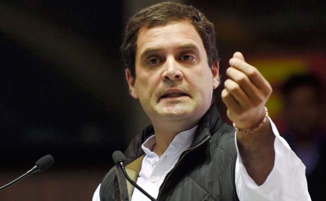 Congress Vice President Rahul Gandhi To Address Rally In Gujarat On May 1