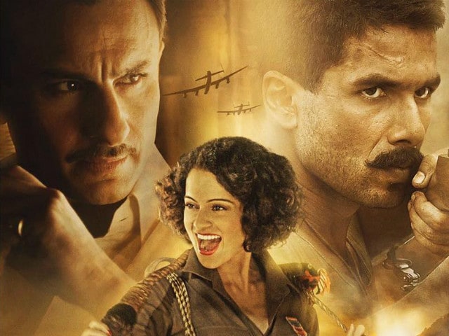 Rangoon Trailer: Shahid Kapoor, Kangana Ranaut, Saif Ali Khan's War-Torn Love Triangle