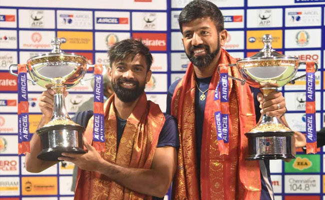 रोहन बोपन्ना-जीवन नेदुनचेझियान ने चेन्नई ओपन टेनिस का युगल खिताब जीता