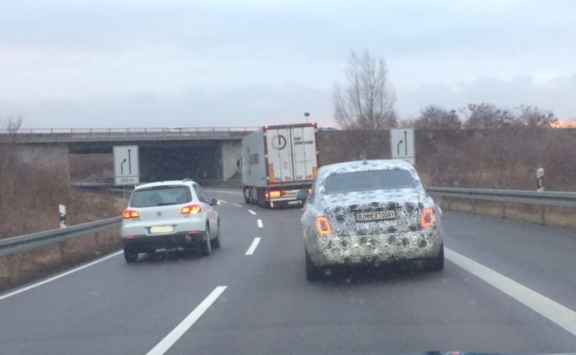 2018 Rolls-Royce Phantom Caught Testing Again