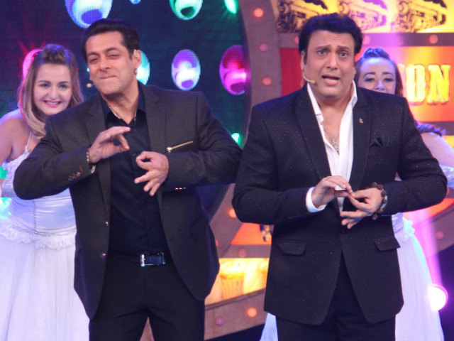 <I>Bigg Boss 10</i>: Inside Salman Khan's Shoot With <I>Partner</i> Govinda. See Pics