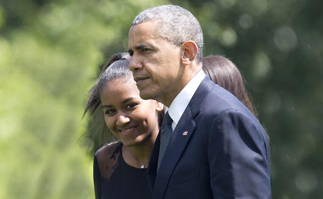 Where Was Sasha Obama During Her Father's Farewell Address?