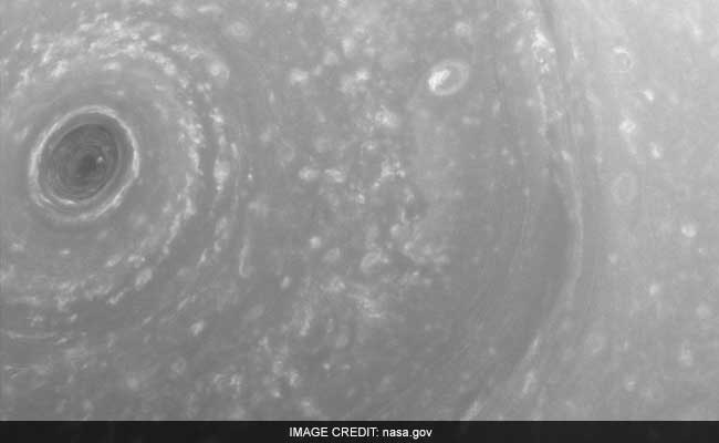 NASA Image Shows Saturn's North Pole Basking In Sunlight