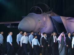 Saudi Arabia Shows Off New F-15 Warplane, Missile Attached To Belly